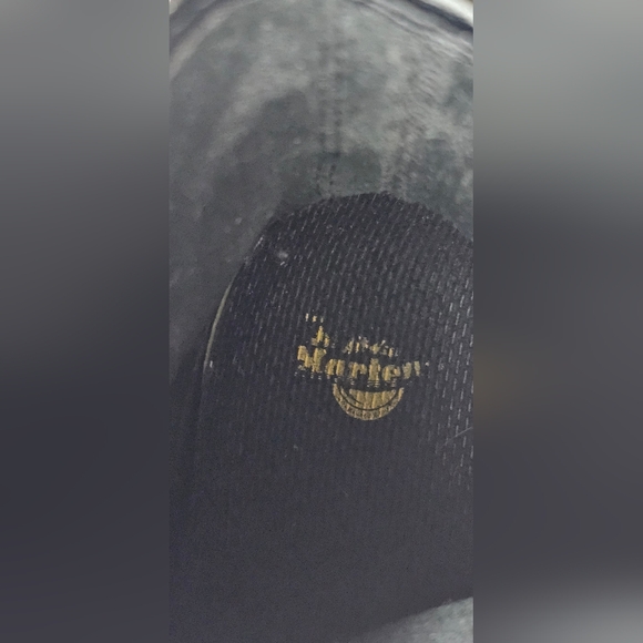 Doc Martens Dr Marten AirWair 1460W Black Smooth Women 8 Original - Picture 9 of 12